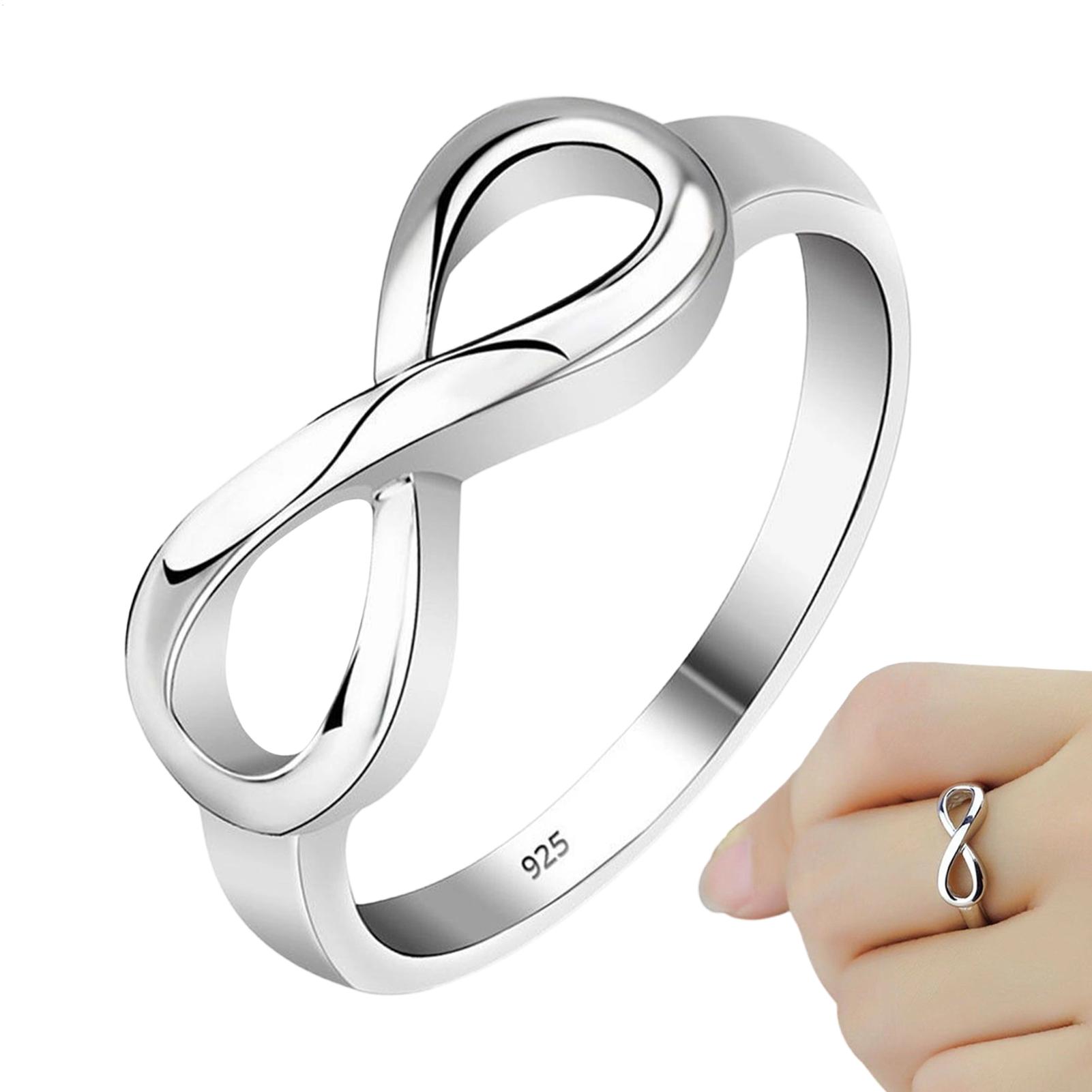 Al Ain Jewelry & Watches Exhibition 2025 - خاتم وعد صغير بتصميم لانهائي، خاتم