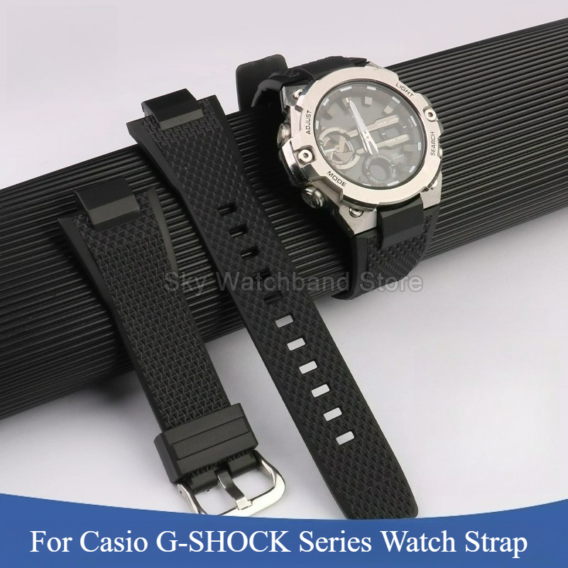 Citizen Watch Promaster - ل كاسيو G-SHOCK GST-B400 لينة الراتنج