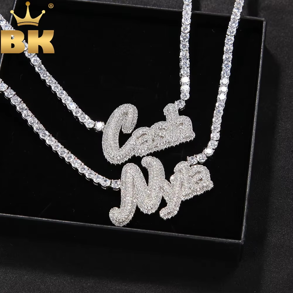 Tennis Bracelet Cubic - بلينغ الملك لوحة لحام تنس سلسلة