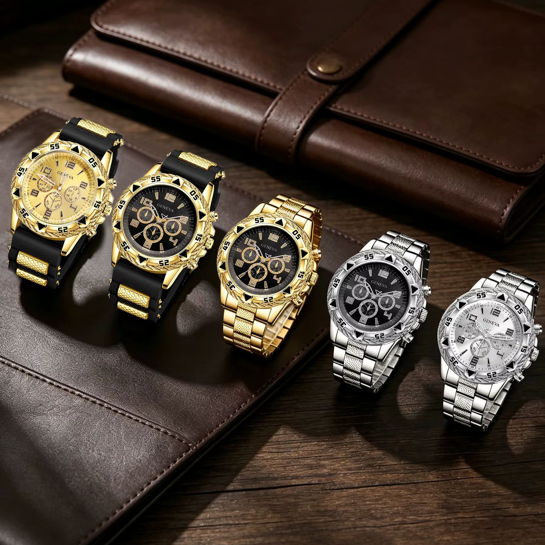 Best Jewelry Watches - طقم مكون من 4 قطع من