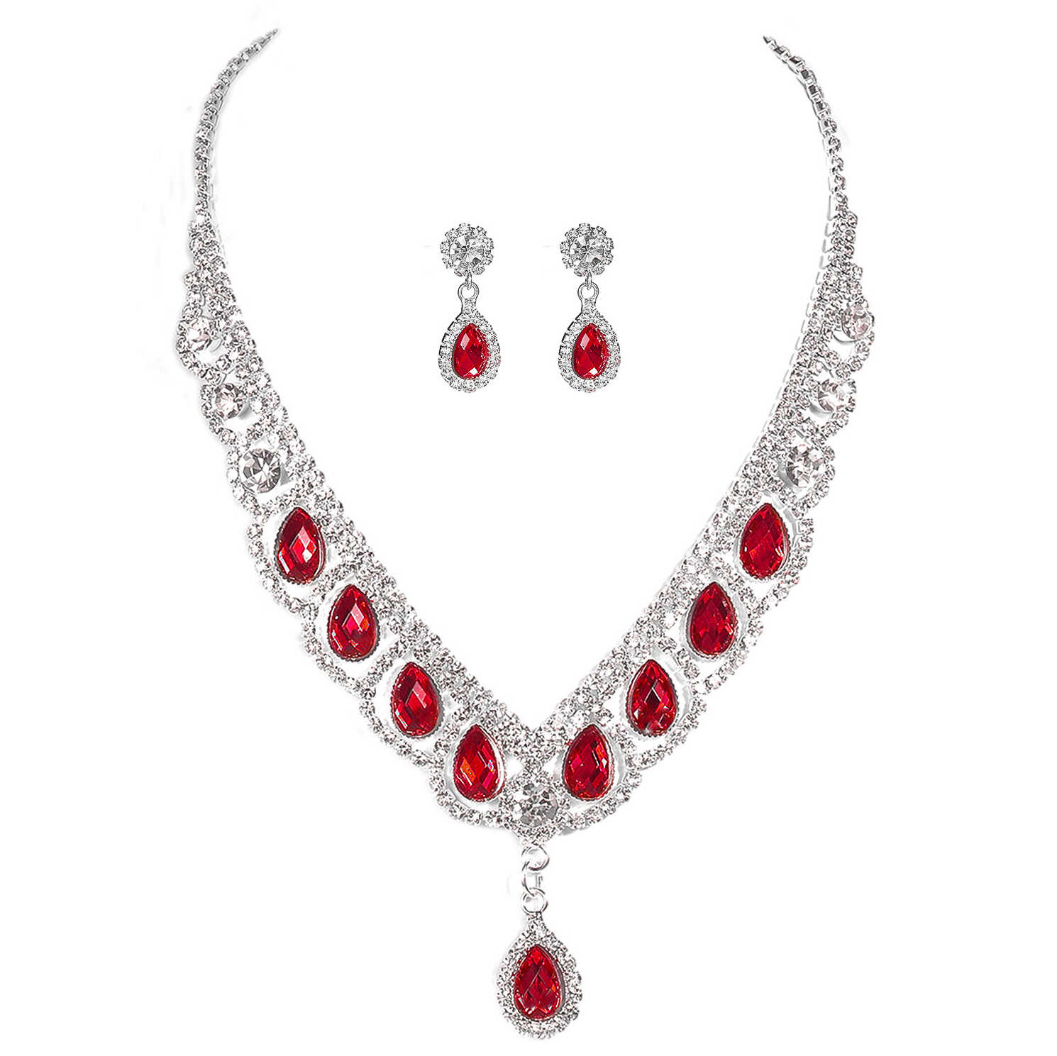 طقم قلادة وأقراط DINGKA بتصميم - مراجعة Al Ain Jewelry & Watches Exhibition 2025 وسعره