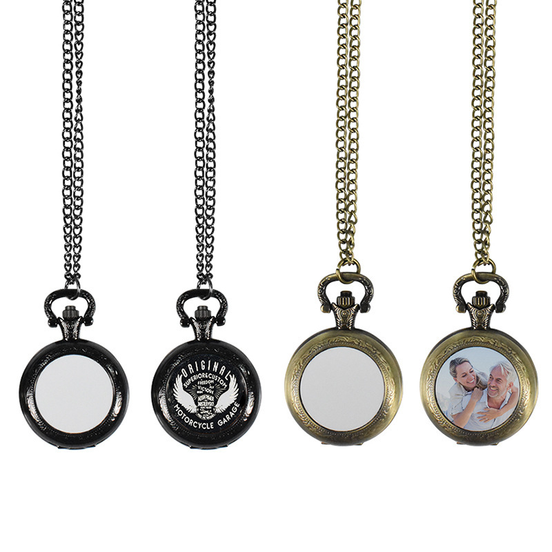 قلادة ساعة جيب معدنية عتيقة مخ - مراجعة Mystery Jewelry Jar Watches وسعره
