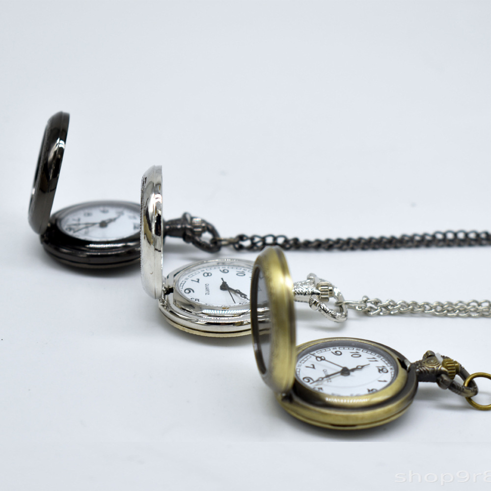 قلادة ساعة جيب معدنية عتيقة مخ - مراجعة Mystery Jewelry Jar Watches وسعره
