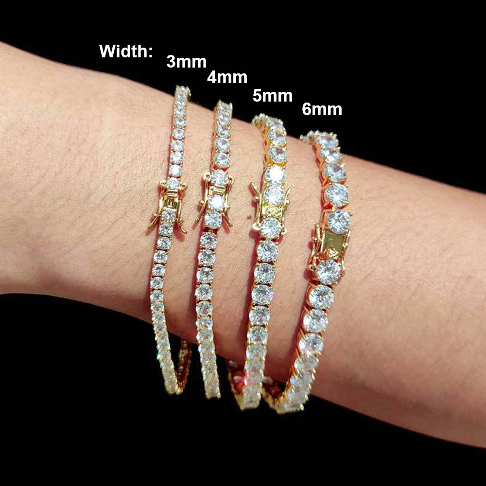 سلسلة تنس من نيو يورك فاشون 3/ - مراجعة Tennis Bracelet Cubic وسعره