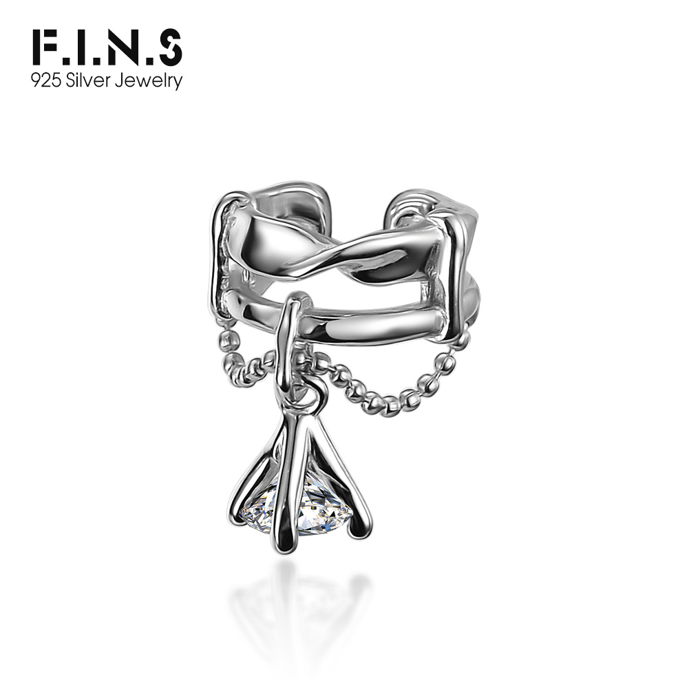 F.I.N.S 1 قطعة الأقراط الكورية - مراجعة Ear Cuff No Piercing وسعره
