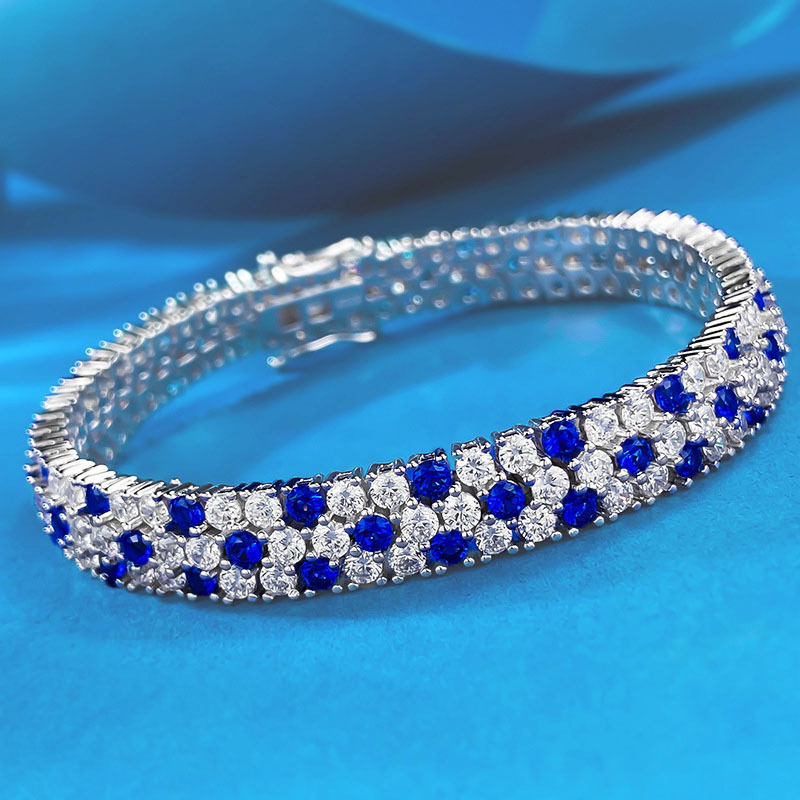 سوار تنس نسائي مزدوج الصفوف مر - مراجعة Tennis Bracelet Cubic وسعره