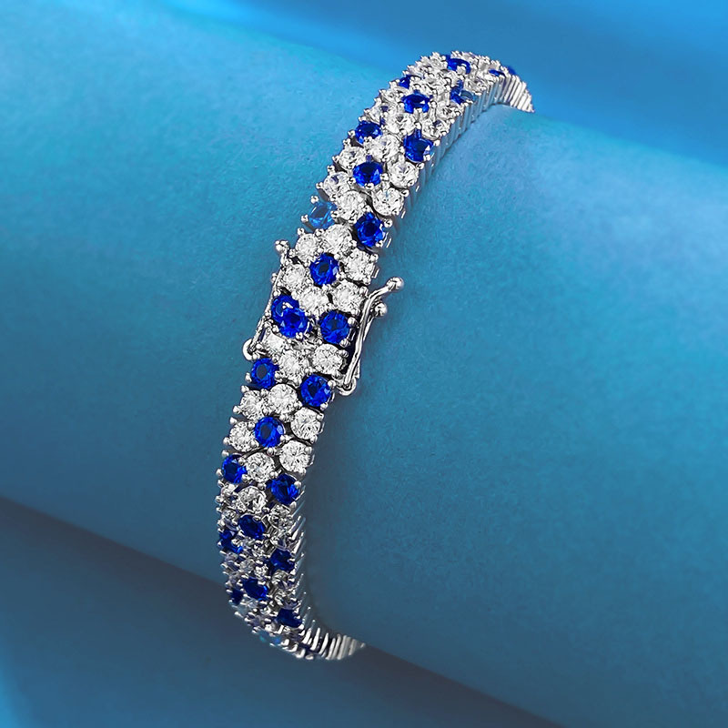 سوار تنس نسائي مزدوج الصفوف مر - مراجعة Tennis Bracelet Cubic وسعره