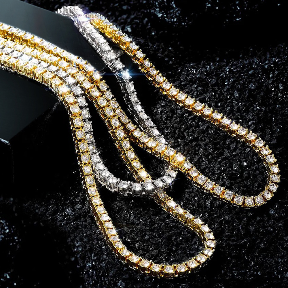 سلسلة تنس مرصعة بالكريستال للن - مراجعة Tennis Bracelet Cubic وسعره