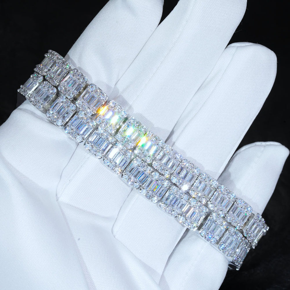 سوار تنس NY 8 مم بتصميم عنقودي - مراجعة Tennis Bracelet Cubic وسعره