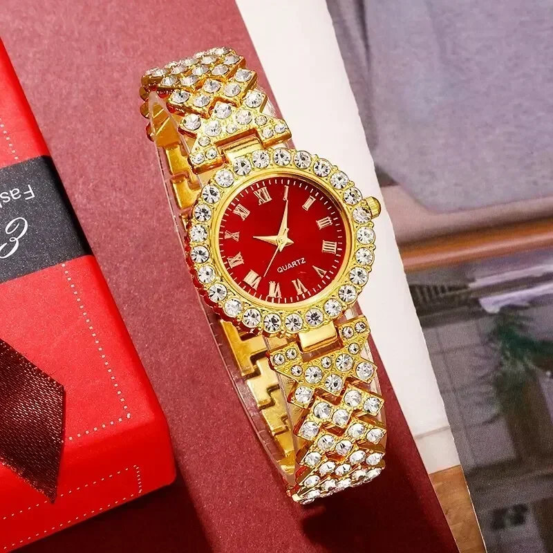 ساعة ذهبية فاخرة للنساء مع خات - مراجعة Mystery Jewelry Jar Watches وسعره