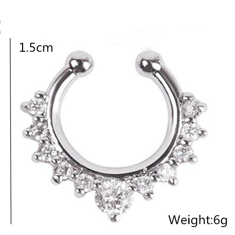 حلقات الأنف المزيفة على شكل حر - مراجعة Ear Cuff No Piercing وسعره