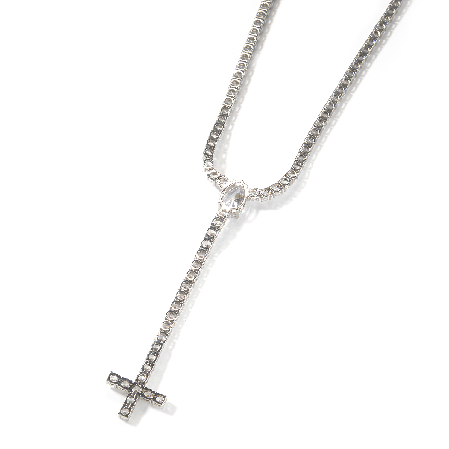 Uwin المياه بالتنقيط قلادة للن - مراجعة Tennis Bracelet Cubic وسعره