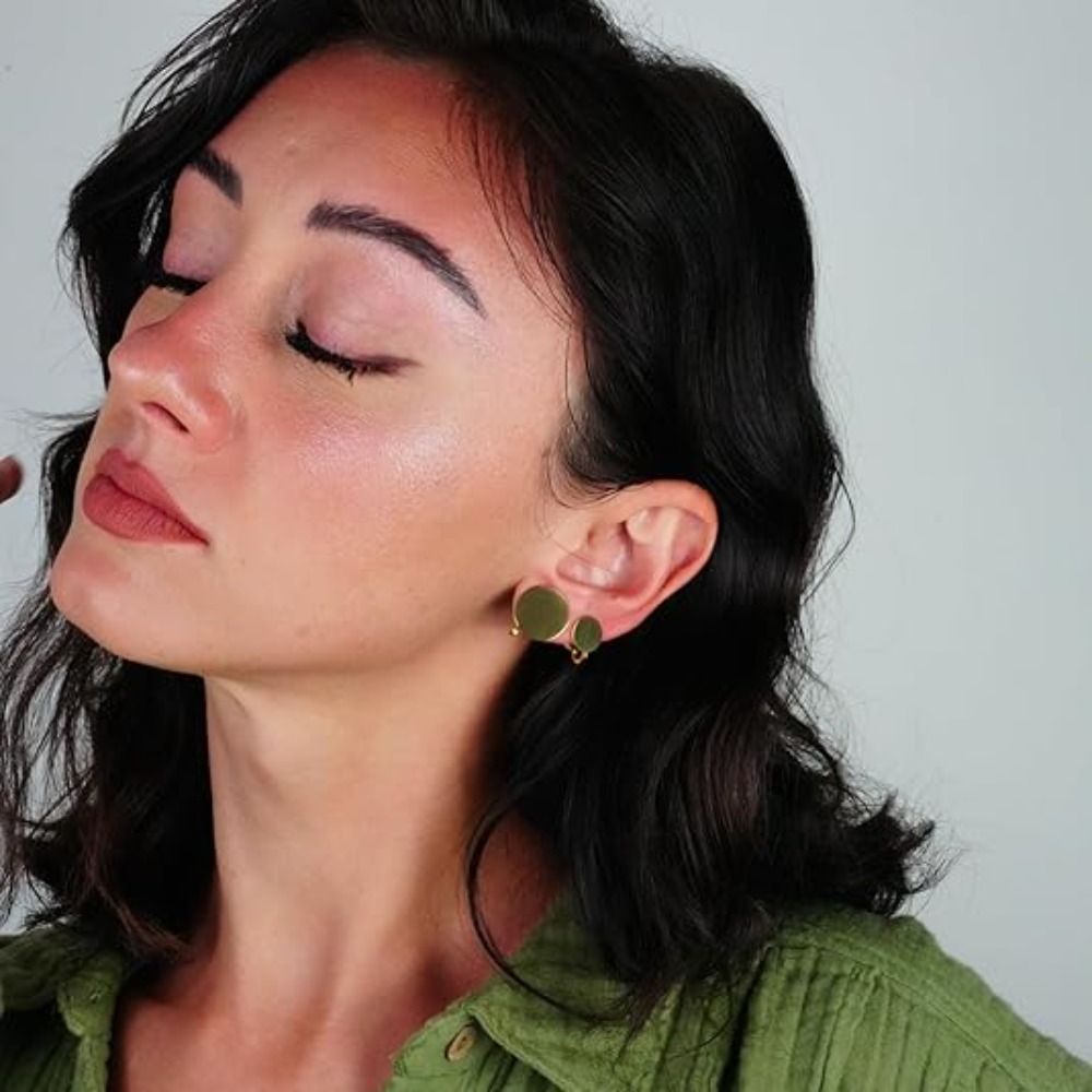 أقراط ضغط من الفولاذ المقاوم ل - مراجعة Ear Cuff No Piercing وسعره