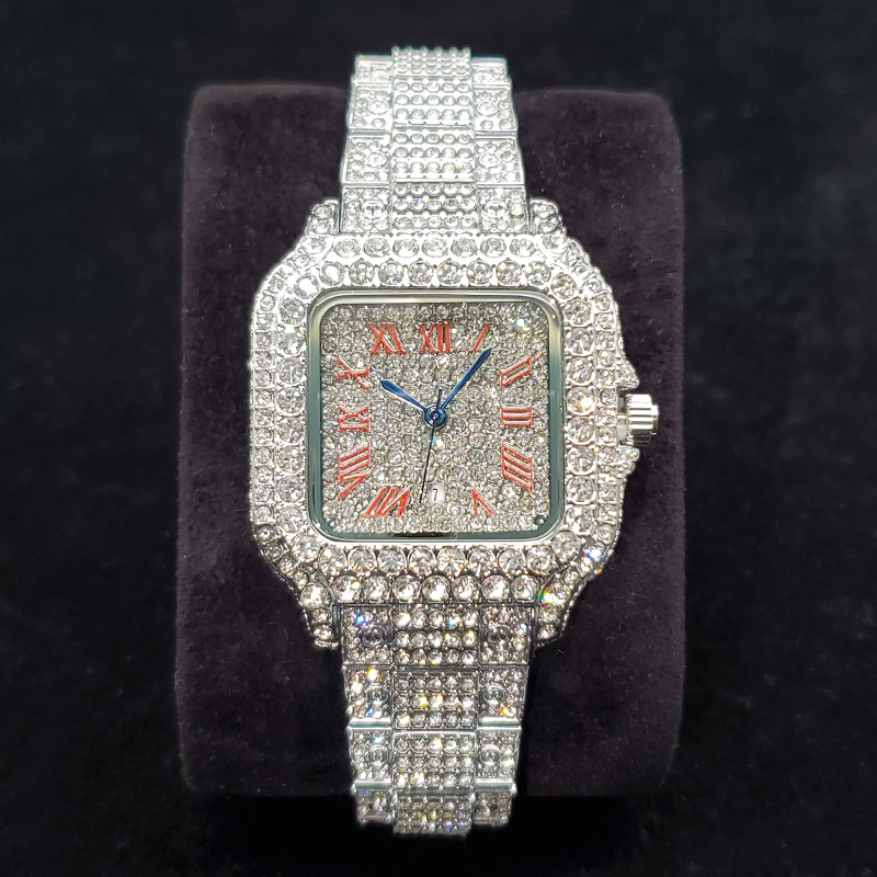 ساعات يد نسائية فاخرة مرصعة با - مراجعة Mystery Jewelry Jar Watches وسعره