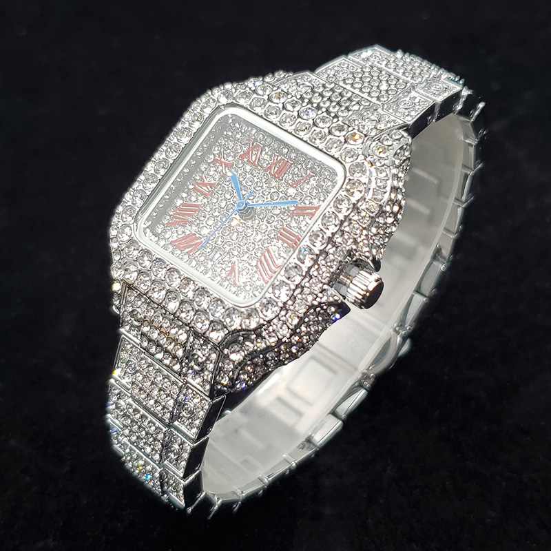 ساعات يد نسائية فاخرة مرصعة با - مراجعة Mystery Jewelry Jar Watches وسعره