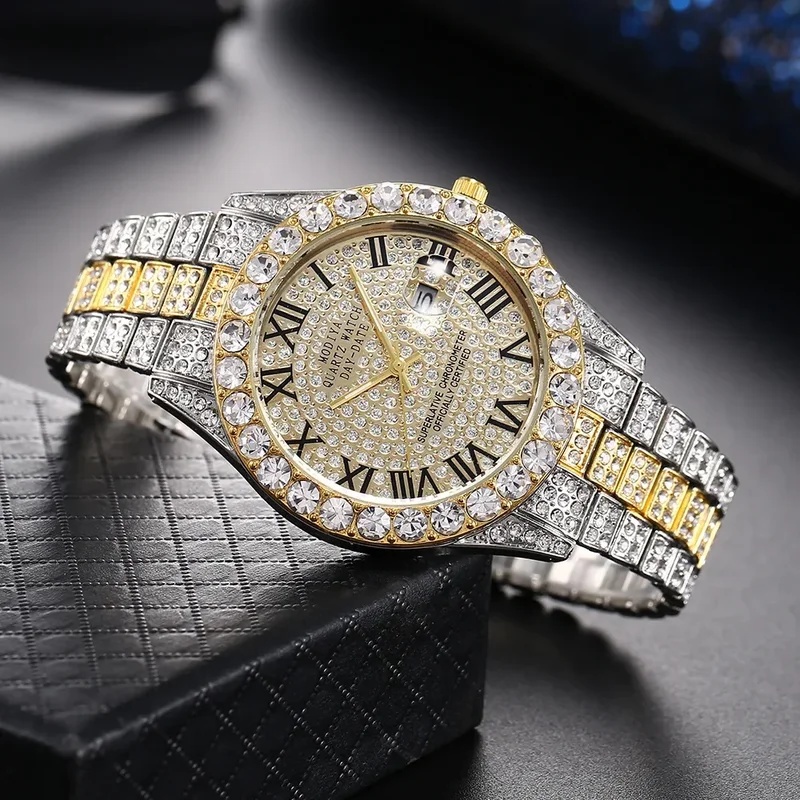 ساعة كوارتز فاخرة مطلية بالذهب - مراجعة Mystery Jewelry Jar Watches وسعره