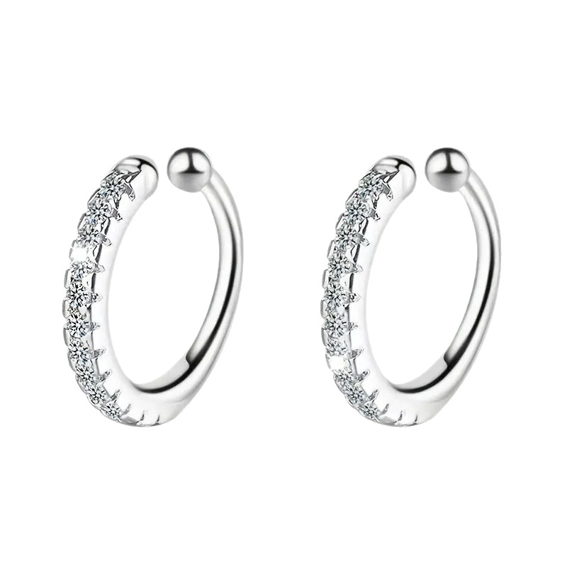 أقراط مشبكية على شكل حرف U من  - مراجعة Ear Cuff No Piercing وسعره