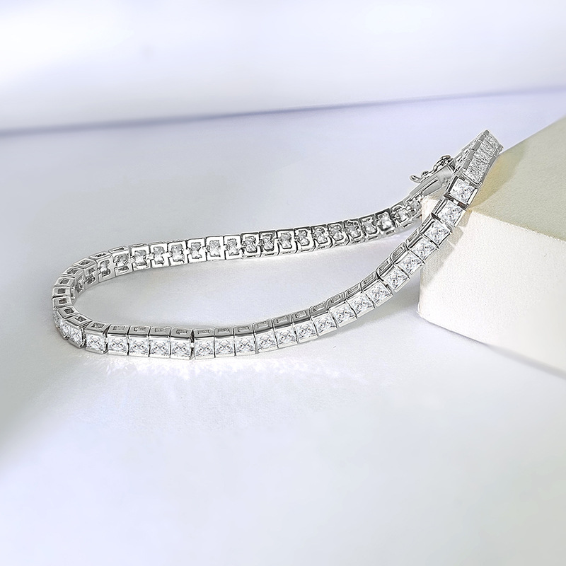 العلامة التجارية أزياء التنس س - مراجعة Tennis Bracelet Cubic وسعره