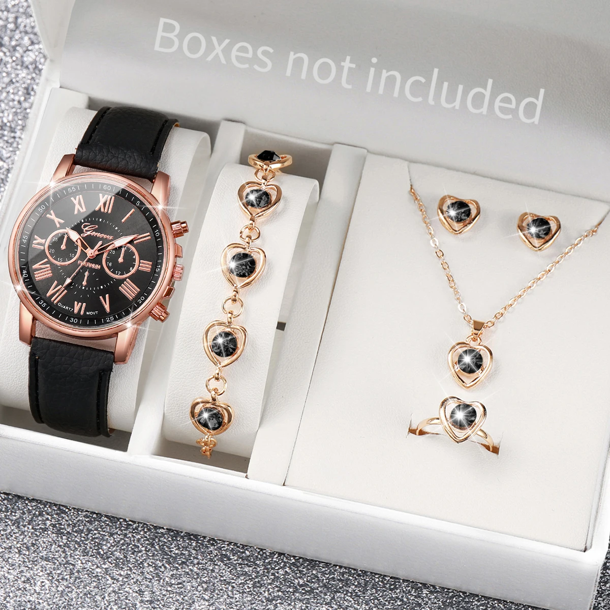 مجموعة مجوهرات وساعة كريستال و - مراجعة Mystery Jewelry Jar Watches وسعره