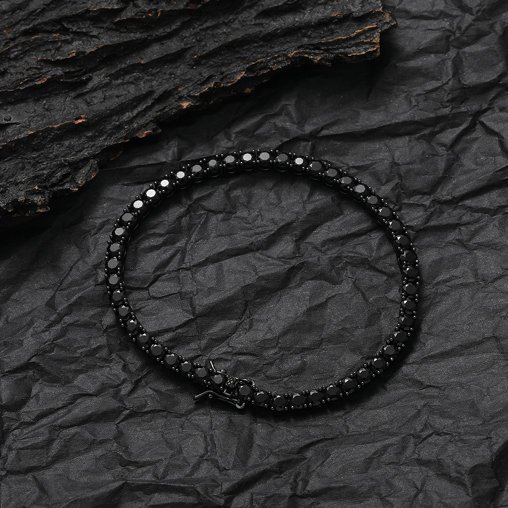 سوار تنس من النحاس والزركون بس - مراجعة Tennis Bracelet Cubic وسعره